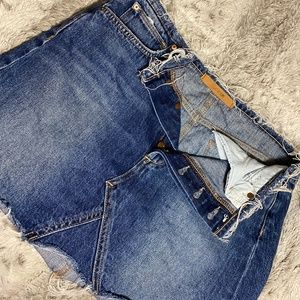 Joes Mini Blue Jean Skirt